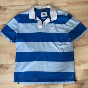 Canterbury rugby style polo large